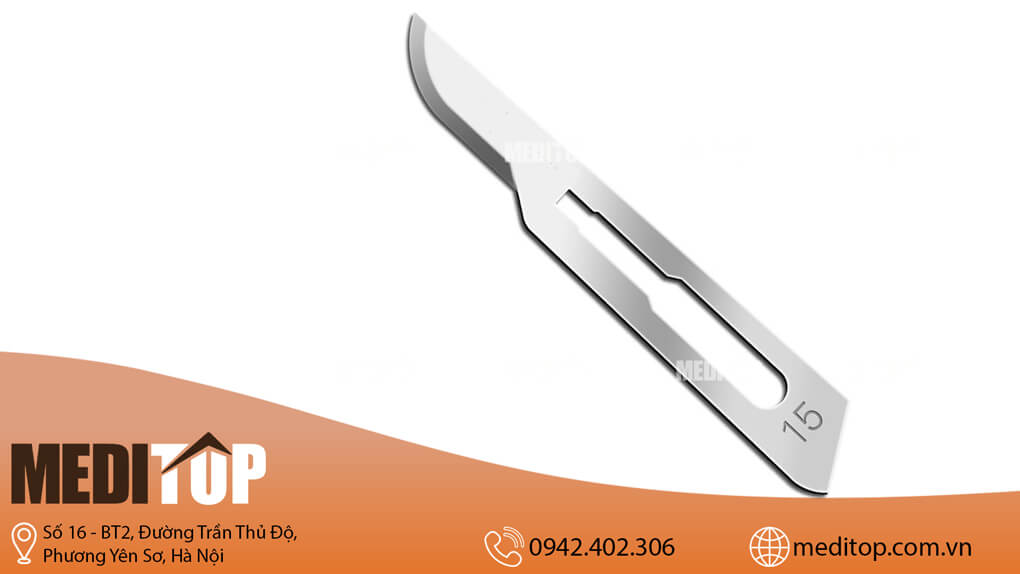 Dao mổ số 15 - Lưỡi dao phẫu thuật nhỏ gọn, sắc bén và chính xác