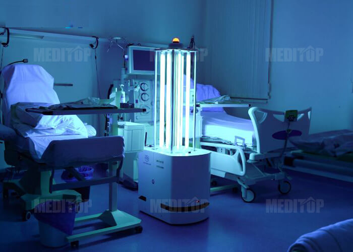 Nguyên lý hoạt động của đèn cực tím trong phòng mổ