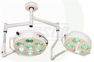 Đèn mổ Halogen treo trần hai nhánh Asco