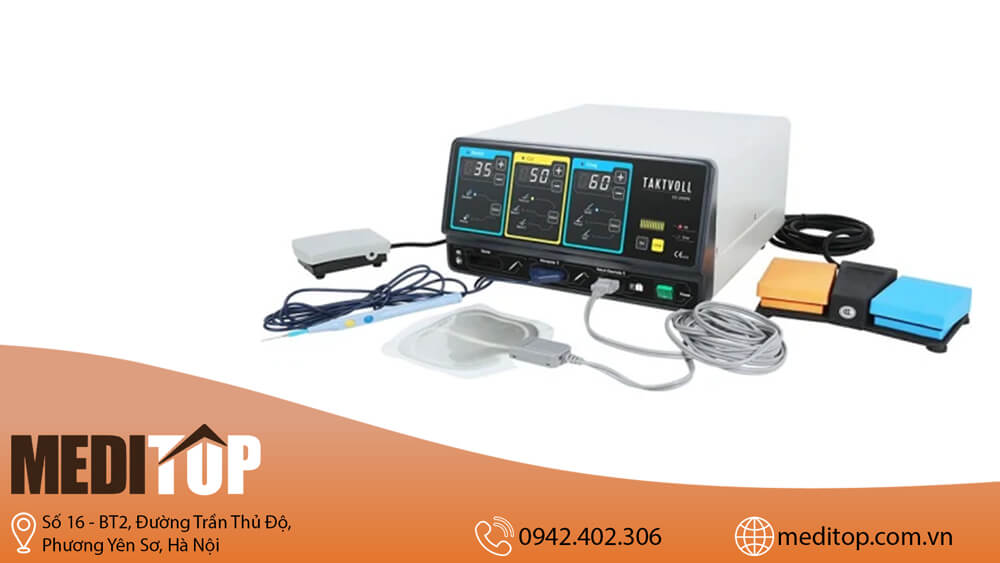 Máy đốt điện cầm máu, máy đốt điện cao tần plasma hiện đại