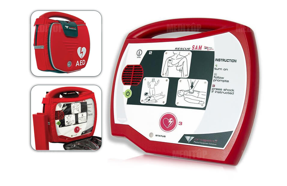 Nguyên lý hoạt động của máy sốc tim RESCUE Sam