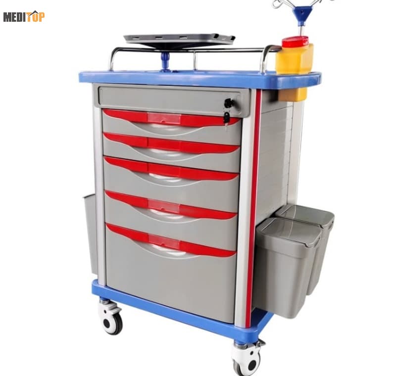 Cách bảo quản xe đẩy cấp phát thuốc