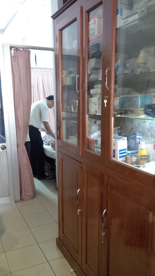 Lắp đặt thiết bị tại phòng khám 45 Hùng Vương