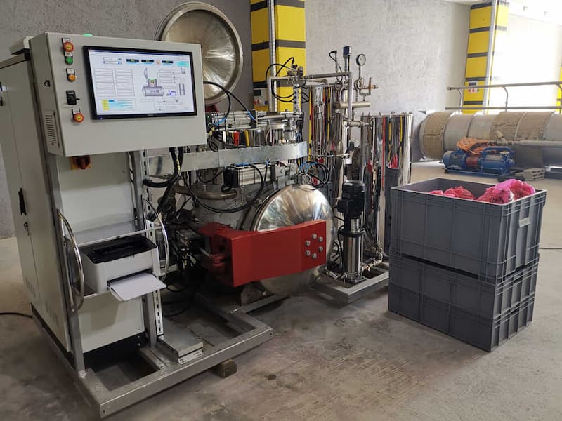 C&ocirc;ng nghệ hấp tiệt tr&ugrave;ng bằng hơi nước