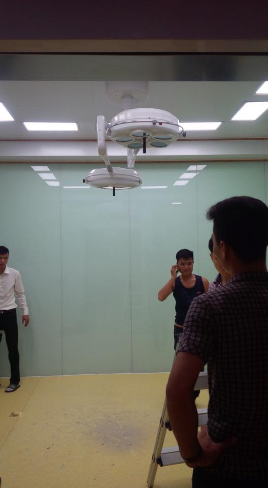 Lắp thiết bị taị Thẩm mỹ Thiên Mỹ 04