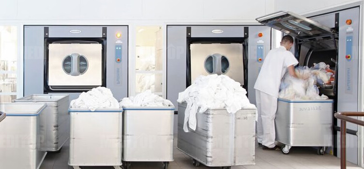 Máy giặt công nghiệp y tế là gì