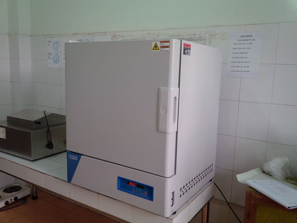 Nồi hấp ướt, tủ ấm, tủ sấy cấp cho Bắc Giang 1