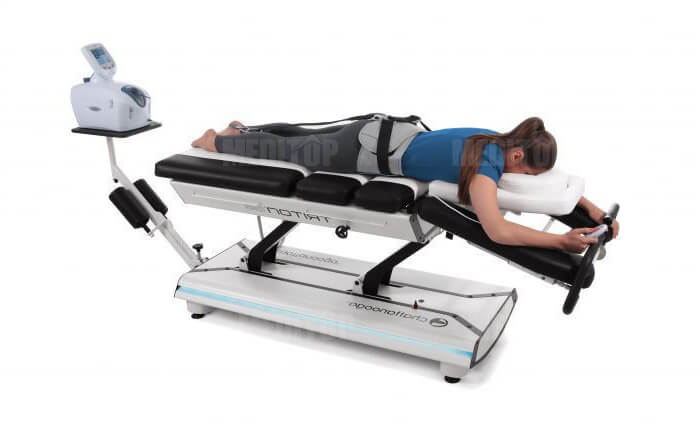 Giường kéo giãn cột sống bằng thủy lực hoặc khí nén