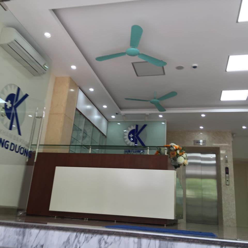 Khu tiếp đón bệnh nhân