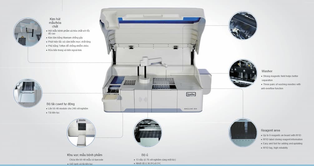 Các bước xét nghiệm