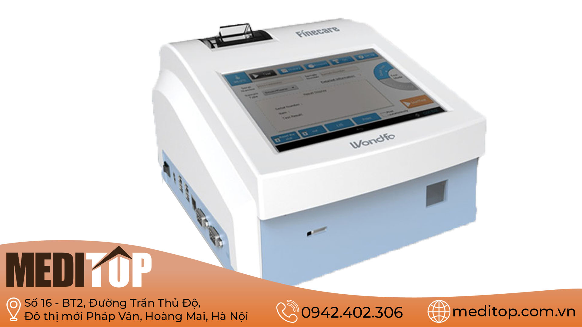 Máy phân tích miễn dịch huỳnh quang Finecare Plus FS-113