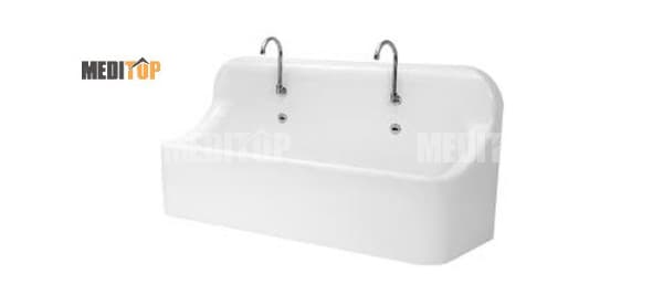 Bồn rửa tay phòng mổ 2 vòi