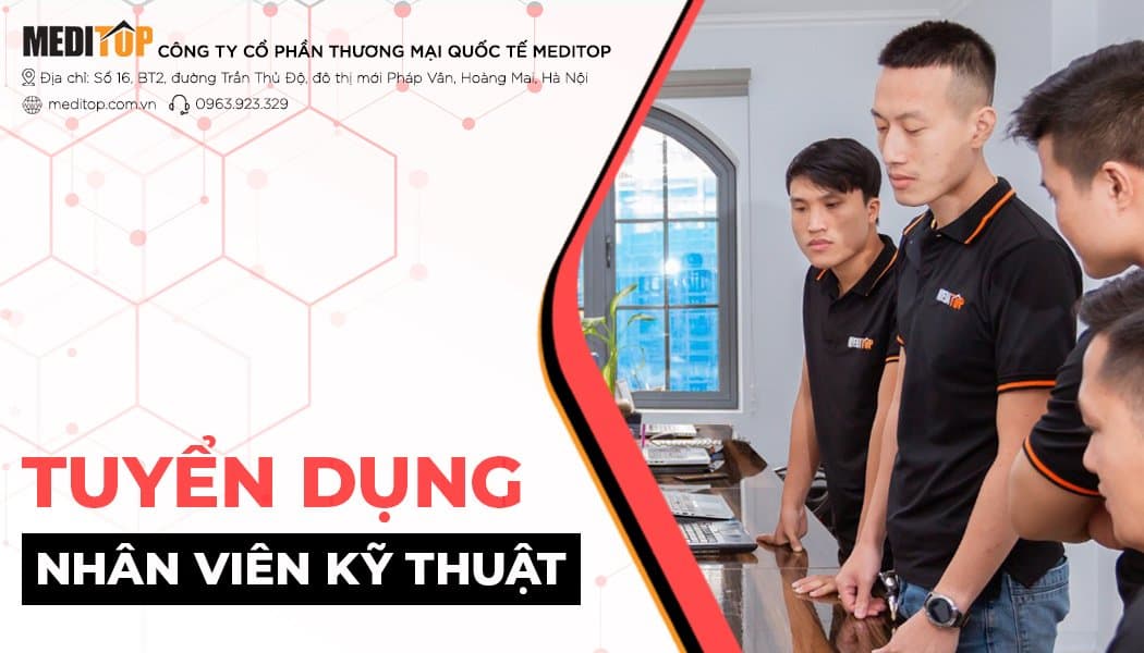 Tuyển dụng nhân viên kỹ thuật thiết bị y tế